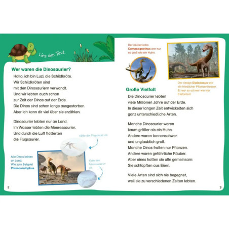 WAS IST WAS Erstes Lesen Dinosaurier