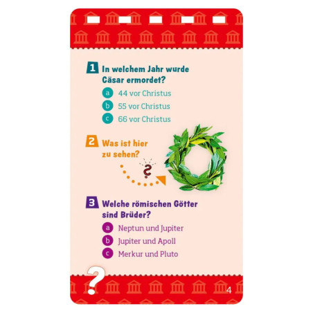 WAS IST WAS Quiz Das alte Rom