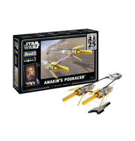 Geschenkset Anakin s Podracer: EP1 25th Anniv., Revell Modellbausatz mit Basiszubehör