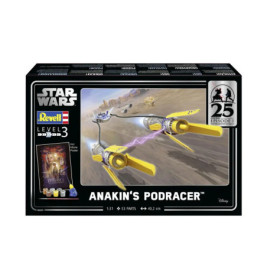 Geschenkset Anakin s Podracer: EP1 25th Anniv., Revell Modellbausatz mit Basiszubehör