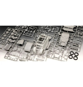 Geschenkset James Bond Citroen 2 CV, Revell Modellbausatz mit Basiszubehör