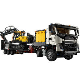 42175 Volvo FMX LKW mit EC230 Electric Raupenbagger