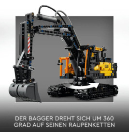 42175 Volvo FMX LKW mit EC230 Electric Raupenbagger