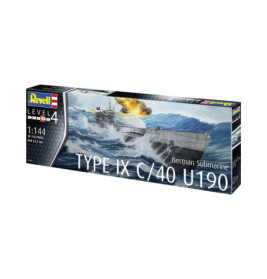 German Submarine Type IX C 40 U190, Revell Modellbausatz
