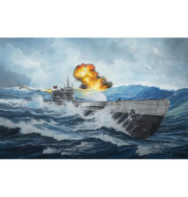 German Submarine Type IX C 40 U190, Revell Modellbausatz