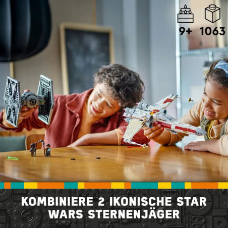 75393 Mashup aus TIE Fighter & X-Wing