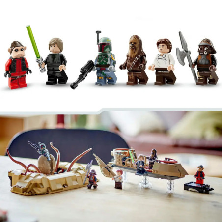 75396 Wüsten-Skiff und Sarlacc-Grube 75396 Wüsten-Skiff und Sarlacc-Grube