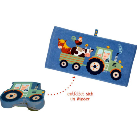 Zauberhandtuch Traktor - Wenn ich mal groß bin