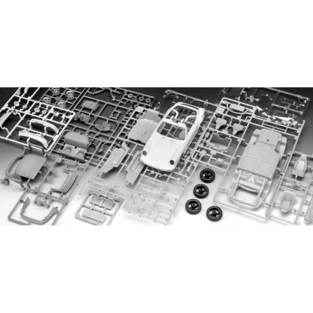 Geschenkset 50 Years of Porsche 911 G-Model , Revell Modellbausatz mit Basiszubehör