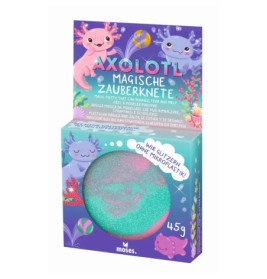 Magische Axolotl-Zauberknete
