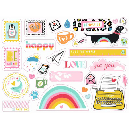 Lovely Planet Briefpapier-Set