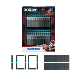 100 Pack Refill Darts X-Shot Excel Dart