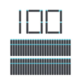 100 Pack Refill Darts X-Shot Excel Dart