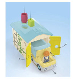 LKW mit Sortiergarage