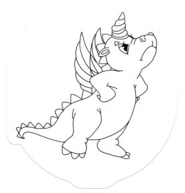 Glücks-Malbuch - Einhorn-Paradies