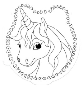 Glücks-Malbuch - Einhorn-Paradies