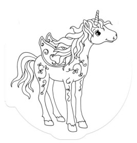 Glücks-Malbuch - Einhorn-Paradies