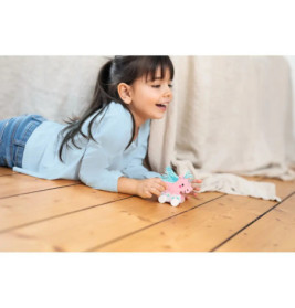 Niedliche Einhörner mit Rückziehmotor