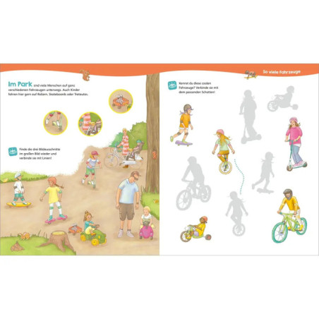 WAS IST WAS Junior Mitmach-Hef t - Alles was rollt