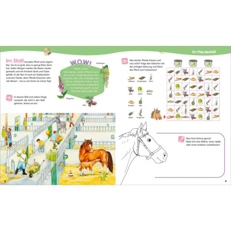 WAS IST WAS Junior Mitmach-Hef t - Pferde und Ponys WAS IST WAS Junior Mitmach-Hef t - Pferde und Ponys