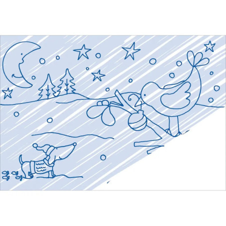 Zaubermalbuch. Weihnachten