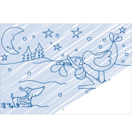 Zaubermalbuch. Weihnachten