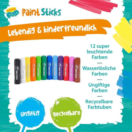 Paint Sticks 12-Pack