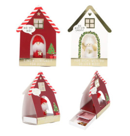 Weihnachtliches Wichtel- häuschen