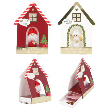 Weihnachtliches Wichtel- häuschen