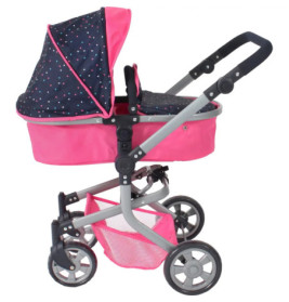 Kombi-Puppenwagen MIKA Konfetti