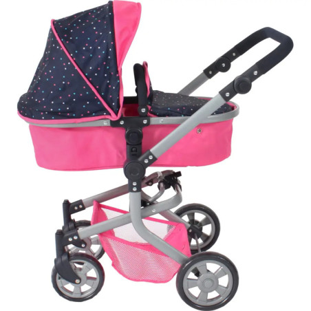 Kombi-Puppenwagen MIKA Konfetti Kombi-Puppenwagen MIKA Konfetti