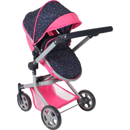 Kombi-Puppenwagen MIKA Konfetti Kombi-Puppenwagen MIKA Konfetti