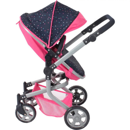 Kombi-Puppenwagen MIKA Konfetti Kombi-Puppenwagen MIKA Konfetti