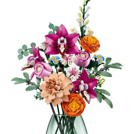 LEGO Botanicals 10342 Schöner Rosafarbener Blumenstrauß