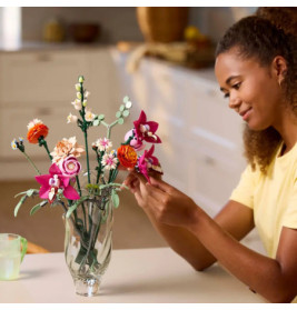 LEGO Botanicals 10342 Schöner Rosafarbener Blumenstrauß