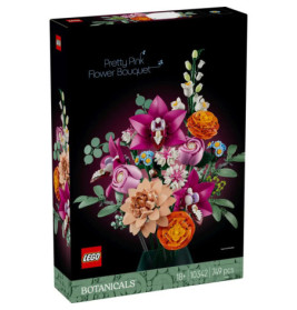 LEGO Botanicals 10342 Schöner Rosafarbener Blumenstrauß