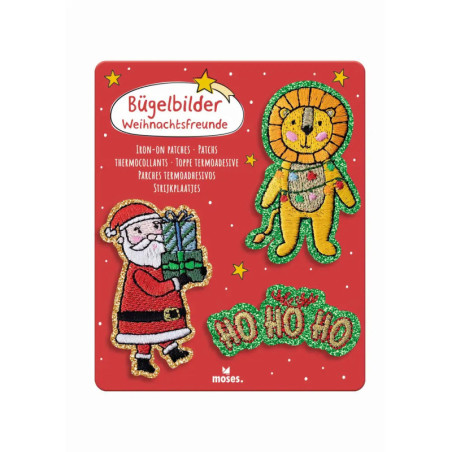 Bügelbilder Weihnachtsfreunde 3er Set