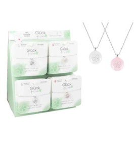 Glückskette mit Edelstein sort.