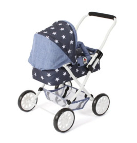 Mini-Kuschelwagen SMARTY Sternchen navy