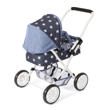Mini-Kuschelwagen SMARTY Sternchen navy