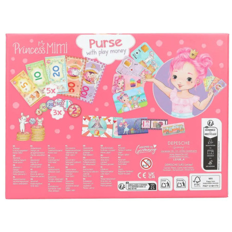 Princess Mimi Portemonnaie mit Spielgeld