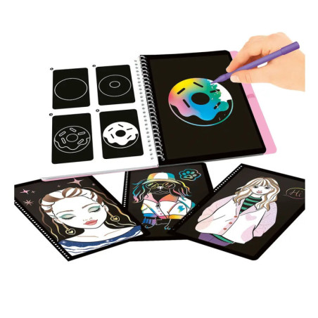 TOPModel Magic Scratch Book