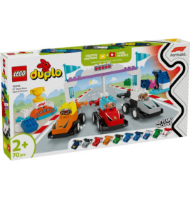 LEGO DUPLO Town 10445 F1 Team Rennautos mit Rennfahrern