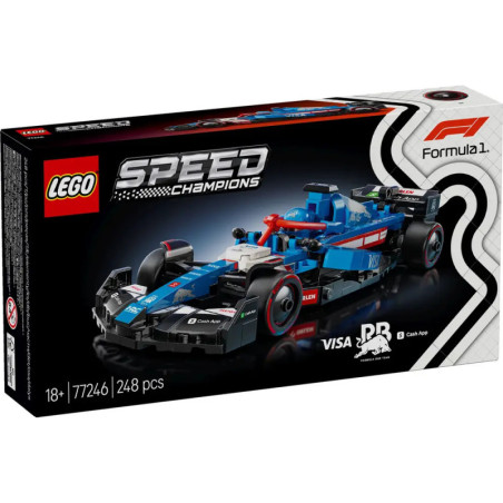 LEGO Speed Champions 77246 Visa Cash App RB VCARB 01 F1 Rennauto