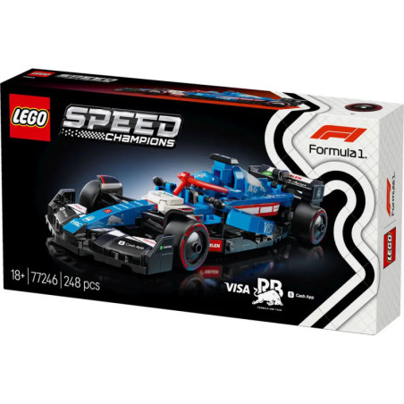 LEGO Speed Champions 77246 Visa Cash App RB VCARB 01 F1 Rennauto