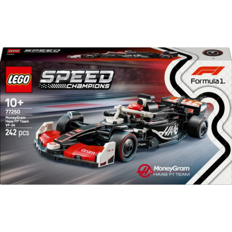 LEGO Speed Champions 77250 MoneyGram Haas F1 Team VF-24 Rennauto