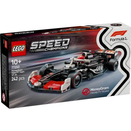 LEGO Speed Champions 77250 MoneyGram Haas F1 Team VF-24 Rennauto