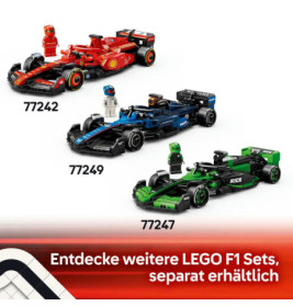 LEGO Speed Champions 77245 Aston Martin Aramco F1 AMR24 Rennauto