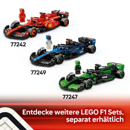 LEGO Speed Champions 77245 Aston Martin Aramco F1 AMR24 Rennauto