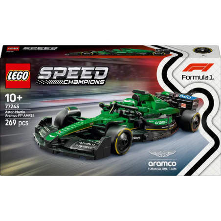 LEGO Speed Champions 77245 Aston Martin Aramco F1 AMR24 Rennauto